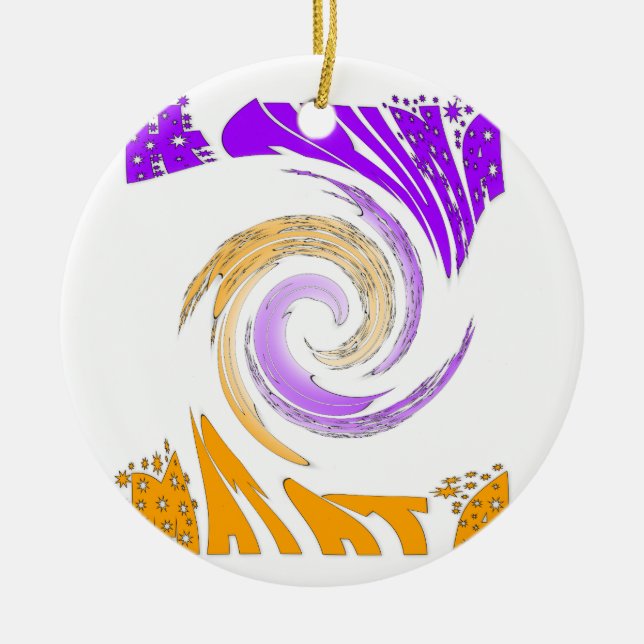 Hakuna Matata Gifts stars.png Ceramic Ornament (Front)