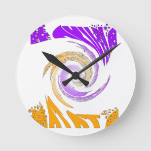 Hakuna Matata Gifts stars.png Round Clock