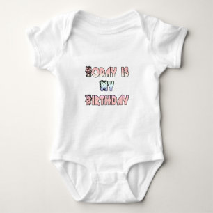 Hakuna Matata Gifts Today is my Birthday.png Baby Bodysuit