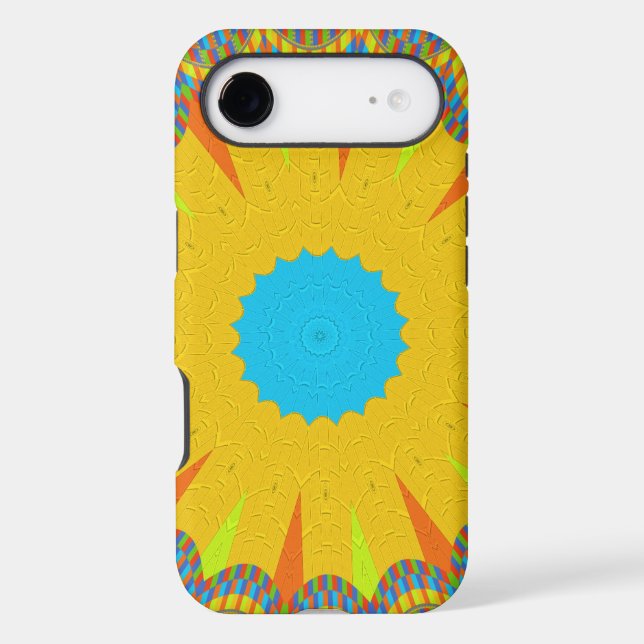 Hakuna Matata golden yellow oil painting (Back)