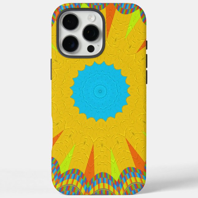 Hakuna Matata golden yellow oil painting Case-Mate iPhone Case (Back)