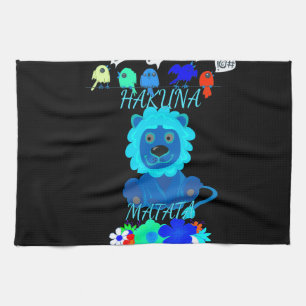 Hakuna Matata Hakunamatata baby lion king.png Tea Towel