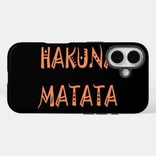 Hakuna Matata Hakunamatata iPhone 16 Case