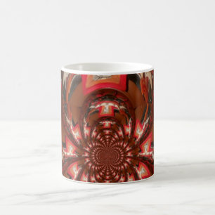 Hakuna Matata Halloween Mask Kaleidoscope Abstract Coffee Mug