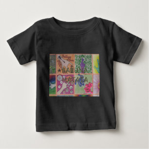 Hakuna Matata Hand Sign Art Print Baby T-Shirt