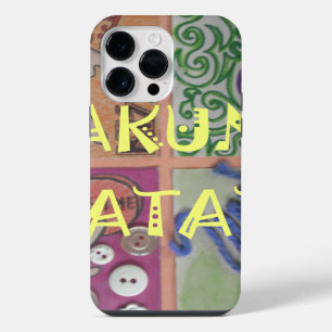 Hakuna Matata Hand Sign Art Print iPhone Case