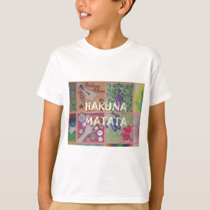 Hakuna Matata Hand Sign Art Print T-Shirt