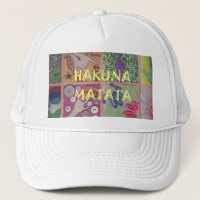 Hakuna Matata Hand Sign Art Print