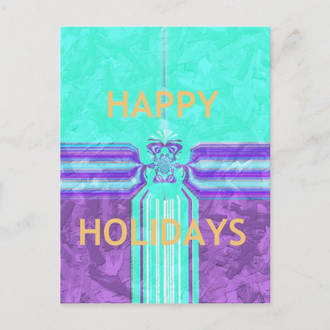 Hakuna Matata Happy Holidays Holiday Postcard (Front)