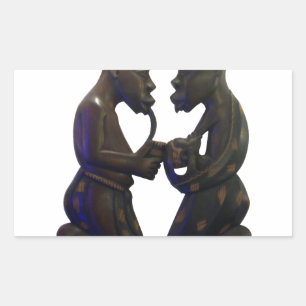 Hakuna Matata Having fun Old School is the best Rectangular Sticker