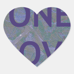 HAKUNA MATATA HEART STICKER