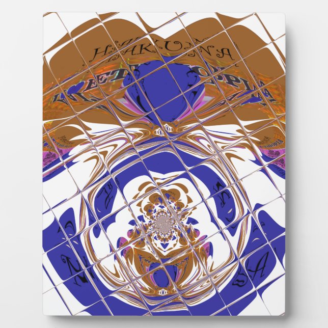 Hakuna Matata I love  Ethiopia Colour design.png Plaque (Front)