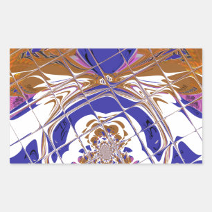 Hakuna Matata I love  Ethiopia Colour design.png Rectangular Sticker