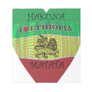 Hakuna Matata I love Ethiopia Colours.png Notepad