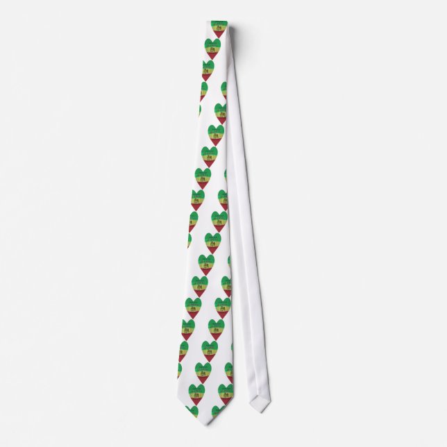 Hakuna Matata I love Ethiopia Colours.png Tie (Front)