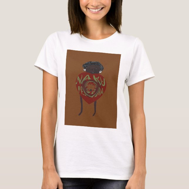 Hakuna Matata I love you Nakupenda Kenya Swahili A T-Shirt (Front)