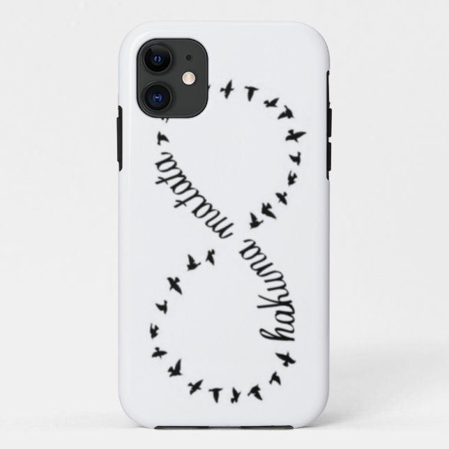 Hakuna Matata infinity symbol iphone 5 case (Back)