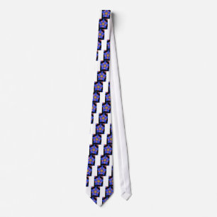 Hakuna Matata Iridiscent Blue Tie