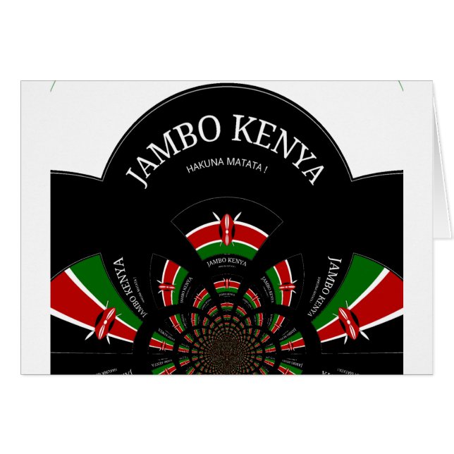 Hakuna Matata Jambo Kenya (Front Horizontal)