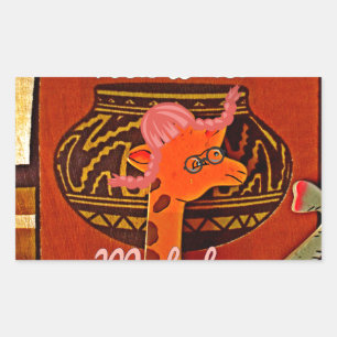 Hakuna Matata: Joyful African Art iPhone 17 Case & Rectangular Sticker