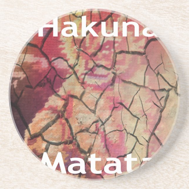 Hakuna Matata.JPG Coaster (Front)