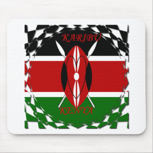 Hakuna matata Karaibu Kenya Mouse Pad