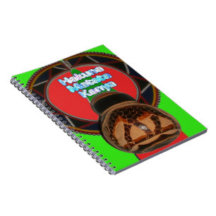 Hakuna Matata Kenya Art Print Notebook