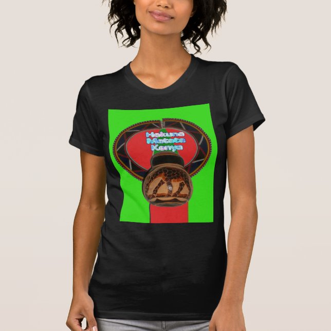 Hakuna Matata Kenya Art Print T-Shirt (Front)