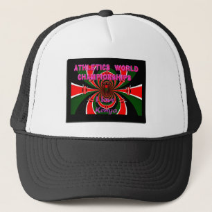 Hakuna Matata Kenya Athletics World Champions I lo Trucker Hat