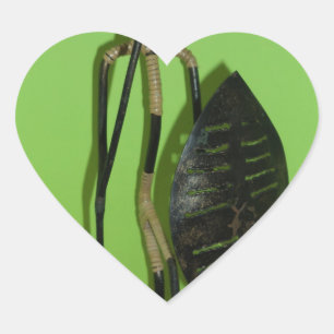 Hakuna Matata Kenya Maasai.JPG Heart Sticker