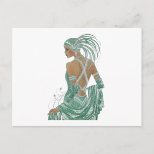 Hakuna Matata Ladies Going Green.png Postcard