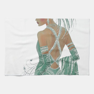 Hakuna Matata Ladies Going Green.png Tea Towel