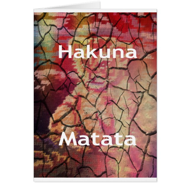 Hakuna Matata Lion Cub Design (Front)