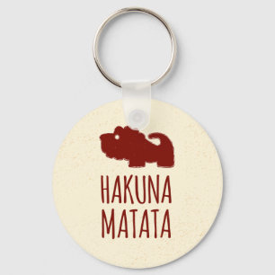 Hakuna Matata Lion Key Ring