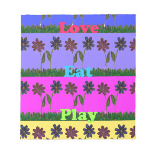Hakuna Matata Love Eat Play.png Notepad