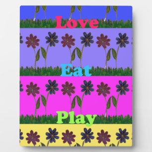 Hakuna Matata Love Eat Play.png Plaque