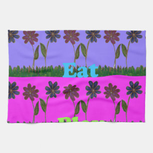 Hakuna Matata Love Eat Play.png Tea Towel