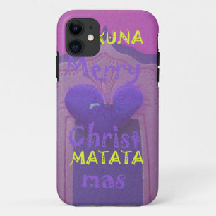 Hakuna Matata Merry Christmas Love  Design.jpg iPhone 11 Case