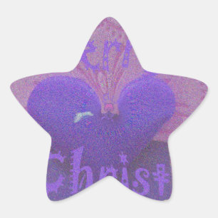 Hakuna Matata Merry Christmas Love Design.jpg Star Sticker