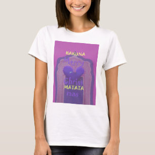 Hakuna Matata Merry Christmas Love  Design.jpg T-Shirt