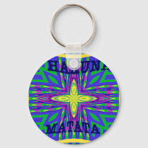 Hakuna matata Mombasa Kanga Key Ring