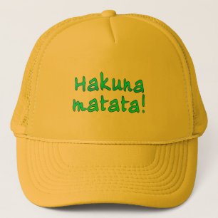 Hakuna Matata on T-shirts, Hoodies, Mugs Trucker Hat