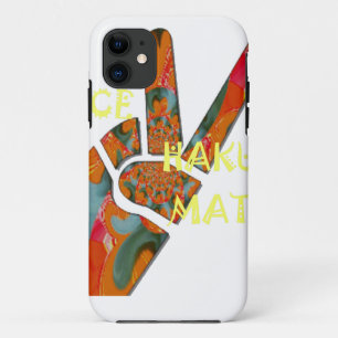 Hakuna Matata Peace iPhone 11 Case