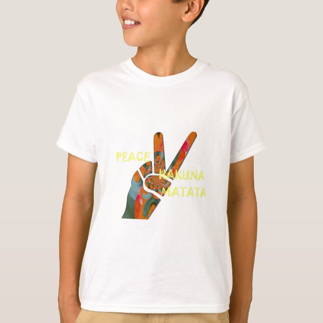 Hakuna Matata Peace T-Shirt (Front)