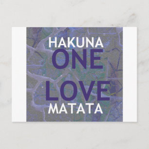 HAKUNA MATATA POSTCARD