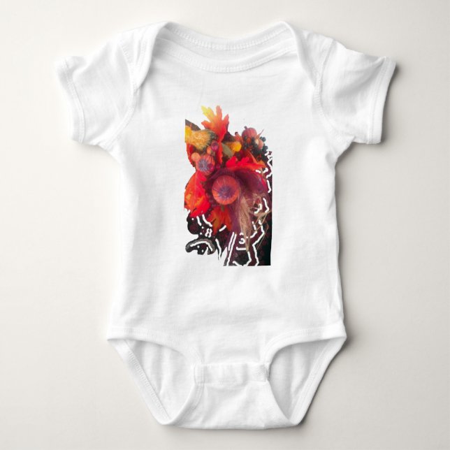 Hakuna Matata Pumkin special Gift Fruit Basket.png Baby Bodysuit (Front)