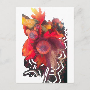 Hakuna Matata Pumkin special Gift Fruit Basket.png Postcard