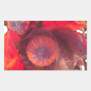 Hakuna Matata Pumkin special Gift Fruit Basket.png Rectangular Sticker