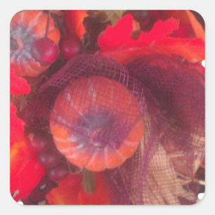 Hakuna Matata Pumkin special Gift Fruit Basket.png Square Sticker