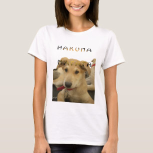 "Hakuna Matata Pup" – Worry-Free Puppy Love T-Shirt